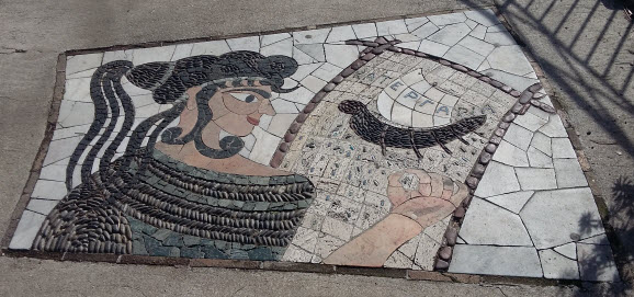 walking tour of public art - odyssey mosaic