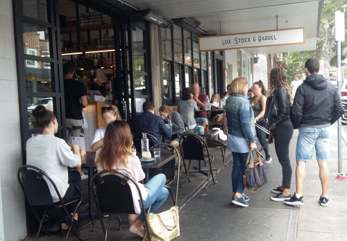 breakfast in bondi - lox, stock & barrel