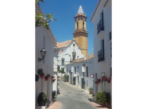 Church of Santa María de los Remedios, Estepona, Andalucia, Spain