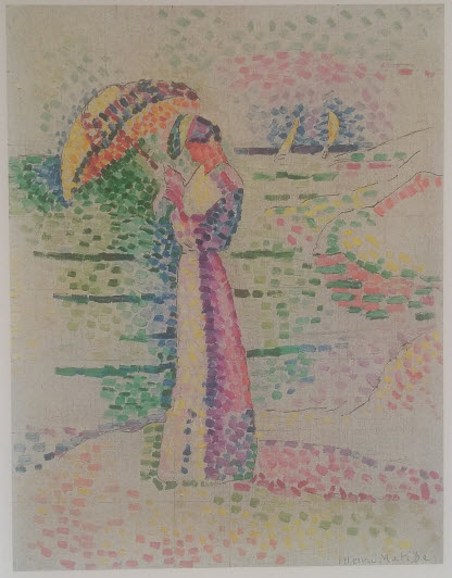 Figure with parasol (1905)