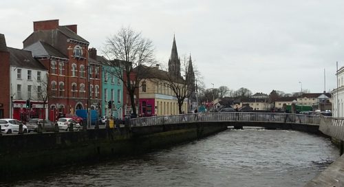 Nano Nagle pedestrian bridge, Cork city center