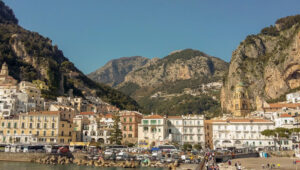 Amalfi town, southern Italian coast