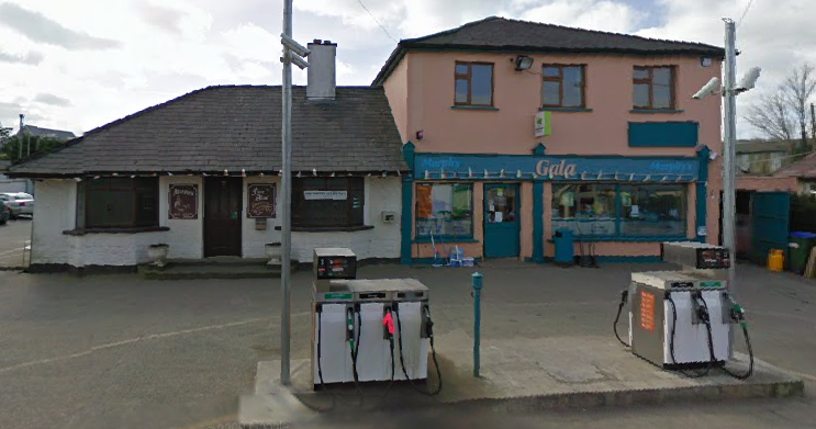 Rural petrol station, Ireland