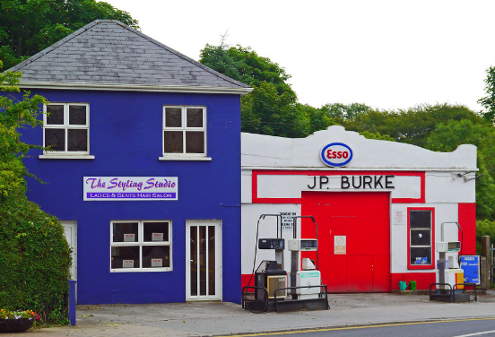 Old Sligo petrol station