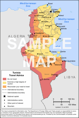 Is it safe to travel to Tunisia: Australian example