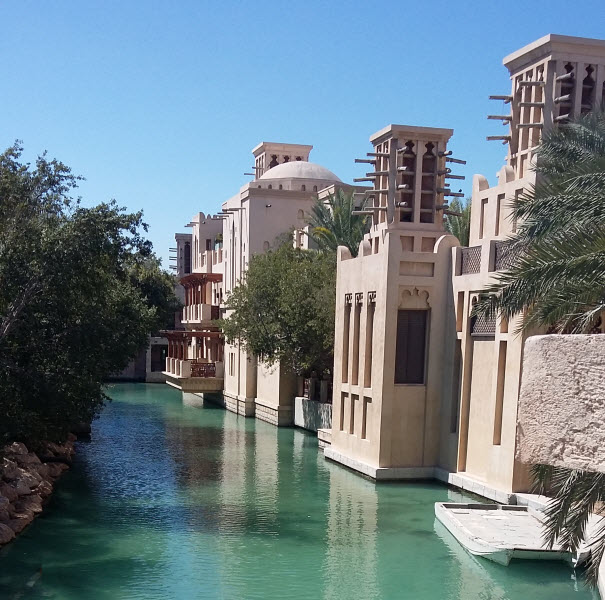 Canal at the Souk Madinat Jumeirah, Dubai