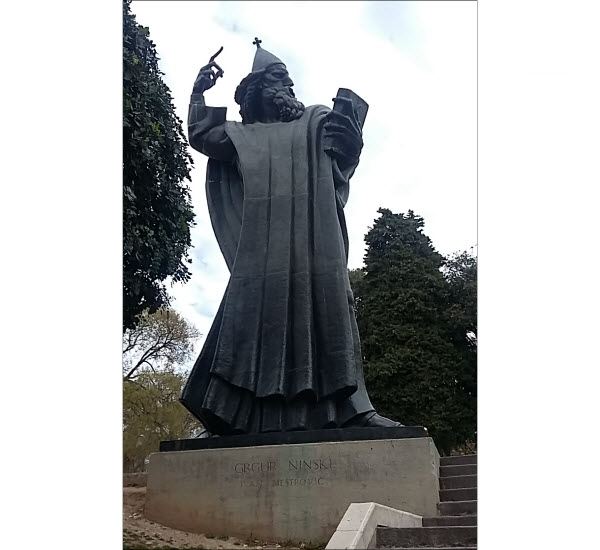 Grgur Ninski Statue, Split, Croatia